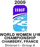Logo der Weltmeisterschaft der Division I der U18-Frauen