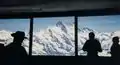 Blick auf das Schreck­horn von der Tunnel­station Eismeer aus