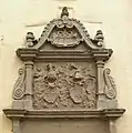 Allianzwappen (1588) von Joachim von Schönenberg und Clara von Braunsberg
