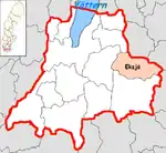 Lage der Gemeinde Eksjö