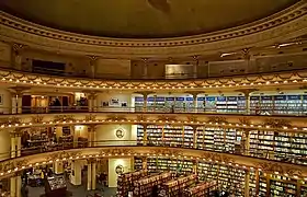 Dreirangiges ehemaliges Theater- und Konzerthaus Grand Splendid, Buenos Aires