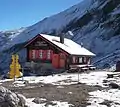Ela-Hütte - Winter am 1. September