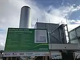 Elektrodenheizkessel am Heizkraftwerk Nossener Brücke in Dresden