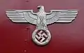 Reichsadler auf der Lokomotive E 19 12 der Deutschen Reichsbahn