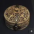 Elfenbeindose, Kalifat von Córdoba, 964 n. Chr.
