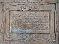 Grabmal des Elia Castello, Inschrift (Latein)