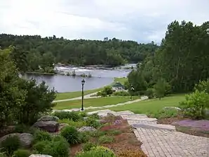 Emerald Necklace Parkweg und der Petawawa River