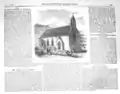 Die Kirche in den späten 1860er Jahren. Artikel in den Illustrated London News