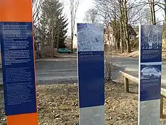 Gedenktafeln an der B&nbsp;96