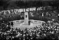Die feierliche Enthüllung des Denkmals 1911
