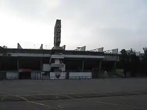 Eingangsbereich des Stadions