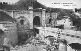 Forteingang 1918