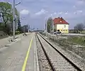 Bahnhof Enzersdorf bei Staatz (vor der Elektrifizierung)
