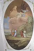 Deckenmalerei im Langhaus