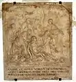 Epitaph des Gabriel von Schaumberg im Eichstätter Dom mit dem ursprünglichen Familienwappen