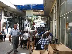 Seitenstraße in Erdemli