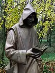 Bronze-Statue eines Kartäusers