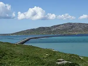 Blick von Eriskay über den Eriskay-Sund