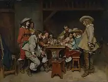Ernest Meissonier:Das Piquet-Spiel