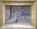 Winterwald bei Samedan, 1920