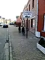 Beginn einer geschlossenen Ortschaft in Erondegem