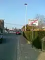 Ende einer geschlossenen Ortschaft in Erondegem