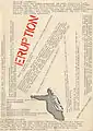 Eruption Konzeptionsblatt, ca. 1970