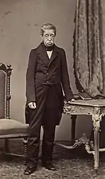 Erzherzog Ludwig Lithographie von Josef Kriehuber, 1834 und auf einer Fotografie
