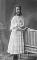 Elisabeth Franziska auf einem Postkartenfoto, ca. 1905