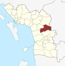 Lage des Jernved Sogn in der Esbjerg Kommune