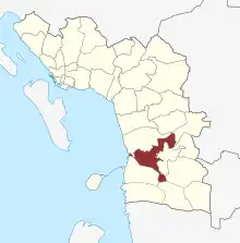 Lage des Ribe Domsogn in der Esbjerg Kommune