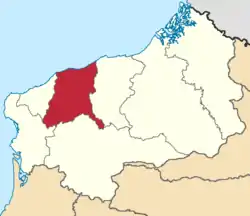 Der Kanton Esmeraldas in der Provinz Esmeraldas