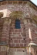 Detail des Chorhaupts