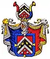 Wappen derer von Essen in Schweden (1681)
