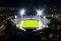 Das Stadion unter Flutlicht (November 2019)