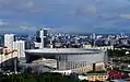 Stadionbaustelle im Juli 2017