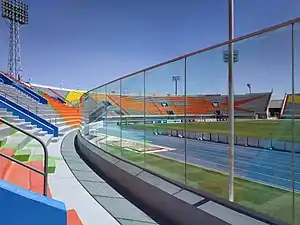 Das Estadio Félix Capriles in Cochabamba