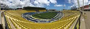 Blick in das Stadion (August 2021)