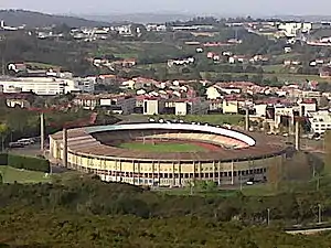 Außenansicht des Estadio Vero Boquete de San Lázaro (Oktober 2011)