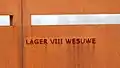 Lager VIII – Wesuwe