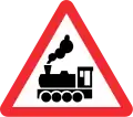 Bahnübergang ohne Schranken