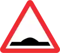 Unebene Fahrbahn