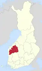 Lage in Finnland