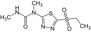 Strukturformel von Ethidimuron