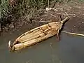 Ein aus Papyrus gefertigtes Tankwa