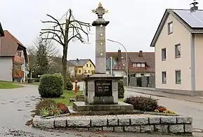 Mahnmal in Etzgersrieth (2023)