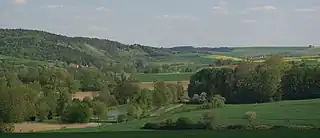Werntal bei Eußenheim, mit Blick nach Stetten