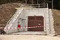 Notausgang&nbsp;6/7 an der Oberfläche