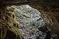 Die untere Höhle von innen