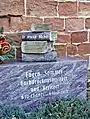 Grab Eugen Sommer (1921–2011), Friedhof Grünstadt, Enkel von Emil Sommer u. letzter Inhaber des Verlagshauses